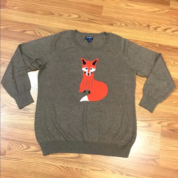 Old Navy Sweaters - 🦊 Adorable Fox Sweater!  🦊